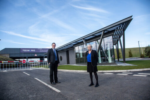 Mayor Launches £1Million Teesworks Gatehouse And New Jobs Site