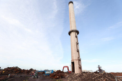 Sinter Chimney to be Brought Down by Ex Plant Worker