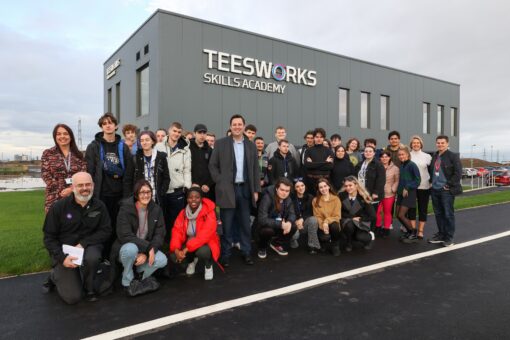 Teesworks Skills Academy Welcomes Hundreds of Pupils As It Throws Open Doors