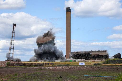 Last of Former Steelworks Successfully Demolished in Final Blowdown